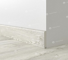 плинтус напольный Parquet Light Снежный высота 80 мм. глубина  мм