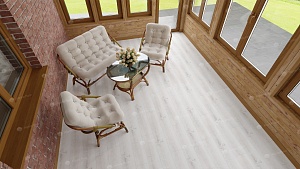 плитка SPC ламинат Дуб выбеленный