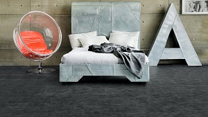 кварц-виниловая плитка Скол обсидиана ламинат